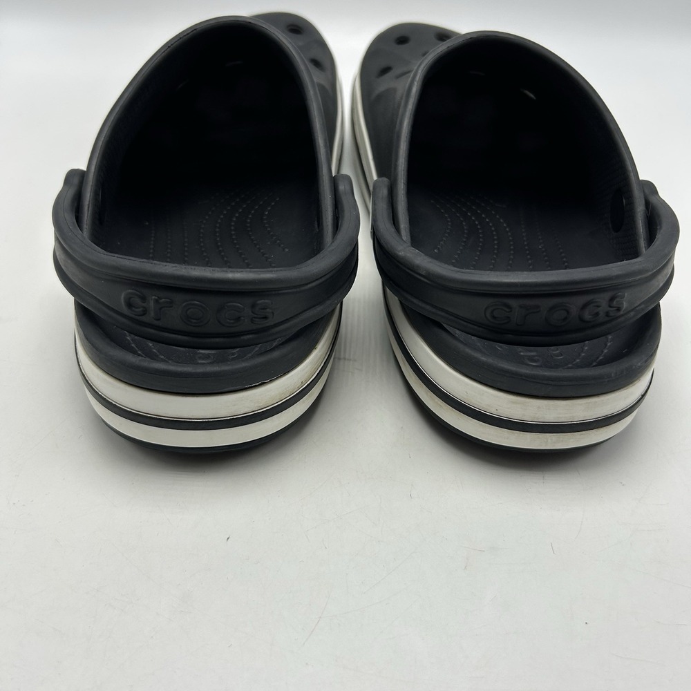 Crocs Adult Bayaband Clogs Mens 7 Black Womens 9 Casual Breach Cruise - Picture 6 of 8